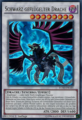 Schwarz Geflügelter Drache.png